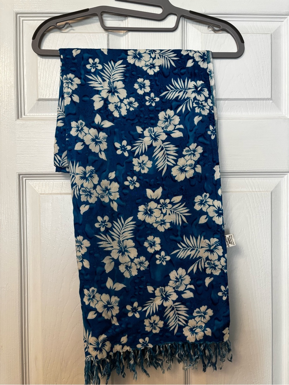 Hawaiian Print Sarong Wrap